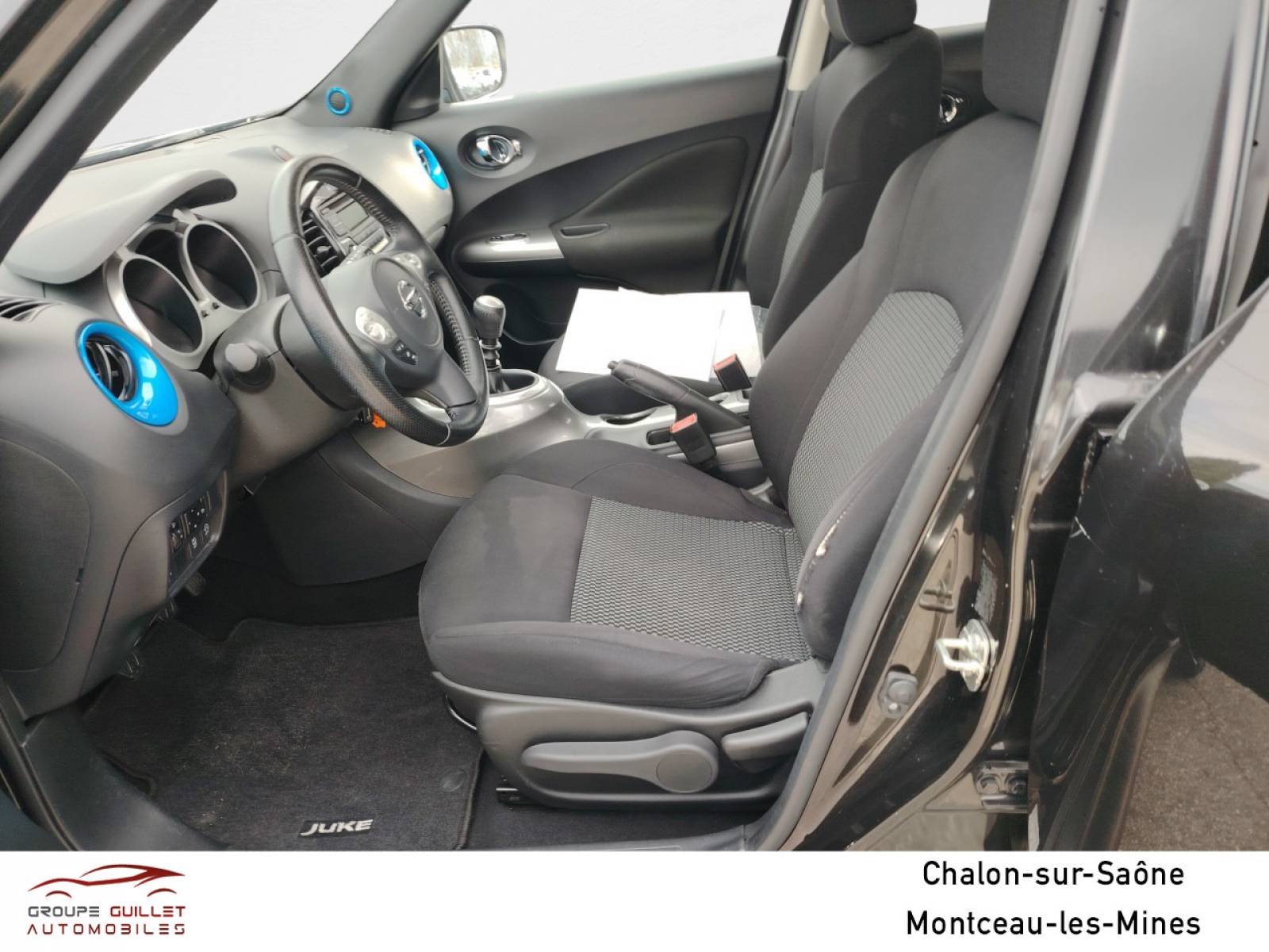 NISSAN Juke 1.2e DIG-T 115 Start/Stop System - véhicule d'occasion - Groupe Guillet - Opel Magicauto Chalon - 71380 - Saint-Marcel - 9