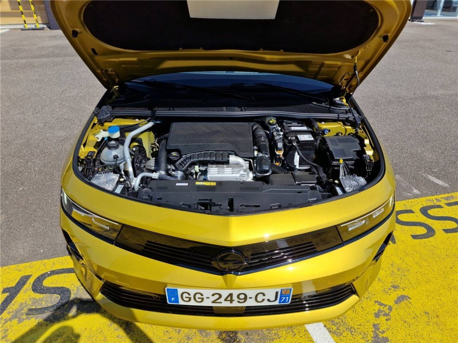 OPEL Astra 1.2 Turbo 130 ch BVA8 - véhicule d'occasion - Groupe Guillet - Opel Magicauto - Montceau-les-Mines - 71300 - Montceau-les-Mines - 10