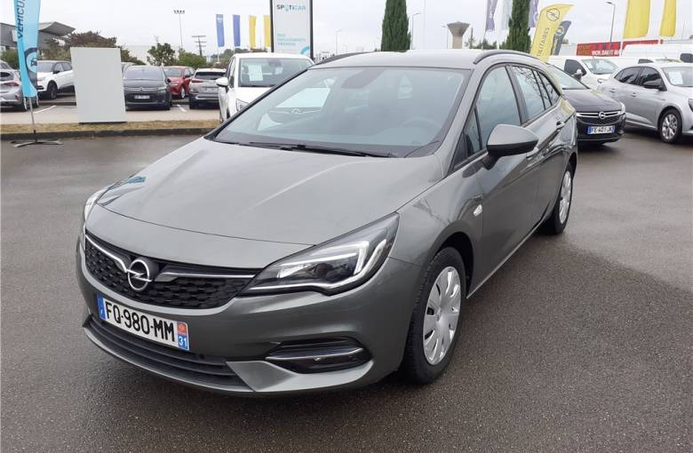 OPEL Astra Sports Tourer 1.5 Diesel 122 ch BVA9  Edition Business - véhicule d'occasion - Groupe Guillet
