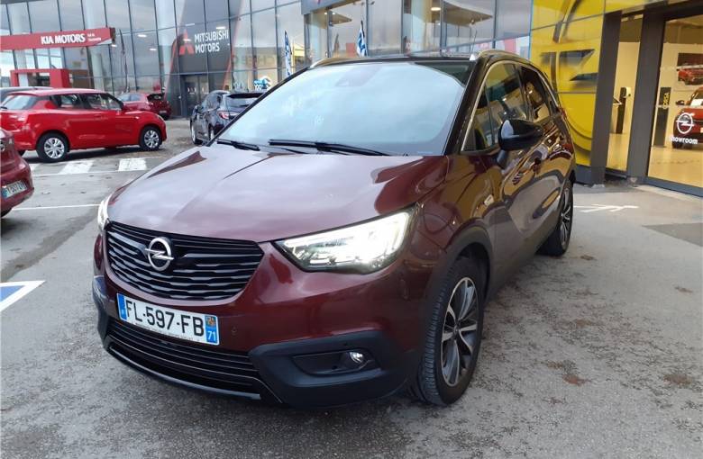OPEL Crossland X 1.2 Turbo 130 ch  Ultimate - véhicule d'occasion - Groupe Guillet