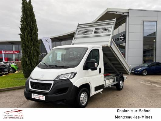 PEUGEOT BOXER CHASSIS CABINE BENNE